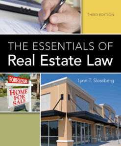 The Essentials of Real Estate Law, 3rd Edition eBook