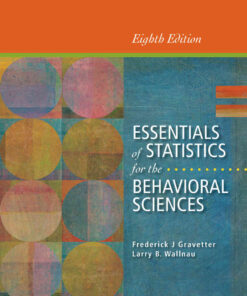 Essentials of Statistics for the Behavioral Sciences, 8th Edition eBook
