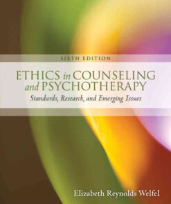 Ethics in Counseling & Psychotherapy, 6th Edition eBook