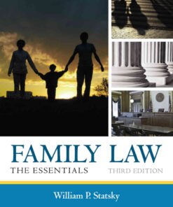 Family Law: The Essentials, 3rd Edition eBook