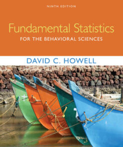 Fundamental Statistics for the Behavioral Sciences, 9th Edition eBook