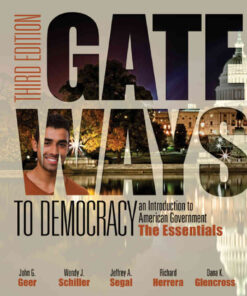 Gateways to Democracy: The Essentials, 3rd Edition eBook