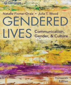 Gendered Lives: Communication, Gender, & Culture, 13th Edition eBook
