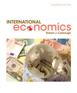 International Economics, 16th Edition eBook