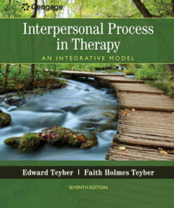Interpersonal Process in Therapy: An Integrative Model, 7th Edition eBook