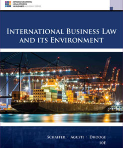 International Business Law and Its Environment, 10th Edition eBook