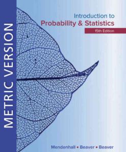 Introduction to Probability and Statistics, Metric Edition 15th Edition eBook