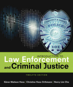 Introduction to Law Enforcement and Criminal Justice, 12th Edition eBook