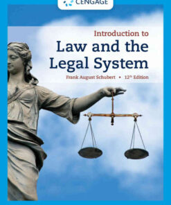 Introduction to Law and the Legal System, 12th Edition eBook