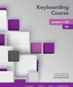 Keyboarding Course Lessons 1-25, 20th Edition eBook