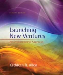 Launching New Ventures: An Entrepreneurial Approach, 7th Edition eBook