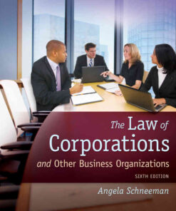The Law of Corporations and Other Business Organizations, 6th Edition eBook