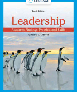 Leadership: Research Findings, Practice, and Skills, 10th Edition eBook