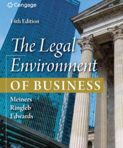 The Legal Environment of Business, 14th Edition eBook