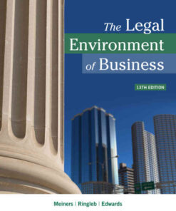 The Legal Environment of Business, 13th Edition eBook