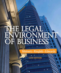 The Legal Environment Today, 12th Edition eBook