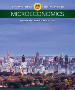 Microeconomics: Private and Public Choice, 16th Edition eBook