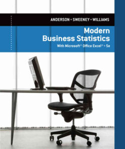 Modern Business Statistics with Microsoft Excel, 5th Edition eBook