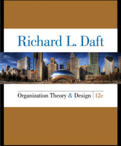 Organization Theory and Design, 12th Edition eBook
