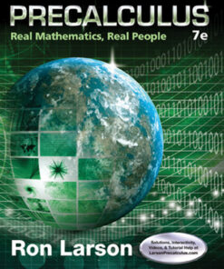 Precalculus: Real Mathematics, Real People, 7th Edition eBook