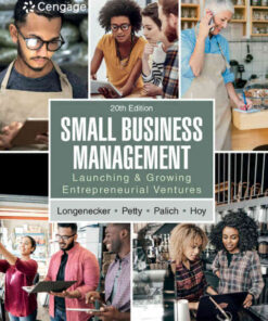 Small Business Management: Launching & Growing Entrepreneurial Ventures, 20th Edition eBook
