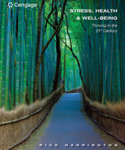 Stress, Health and Well-Being: Thriving in the 21st Century, 1st Edition eBook