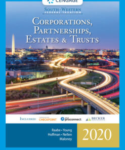 South-Western Federal Taxation 2020: Corporations, Partnerships, Estates and Trusts, 43rd Edition eBook