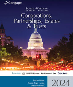 South-Western Federal Taxation: Corporations, Partnerships, Estates and Trusts, 2024 Edition eBook