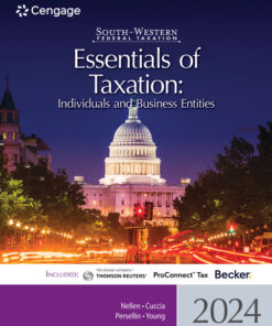South-Western Federal Taxation: Essentials of Taxation: Individuals and Business Entities, 2024 Edition eBook
