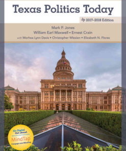 Texas Politics Today 2017-2018, 18th Edition eBook