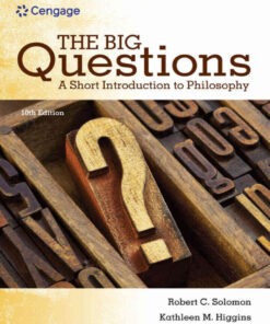 The Big Questions: A Short Introduction to Philosophy, 10th Edition eBook