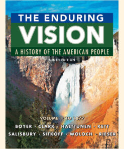 The Enduring Vision: A History of the American People, Volume 1: To 1877, 9th Edition eBook