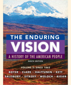 The Enduring Vision, Volume II: Since 1865, 9th Edition eBook