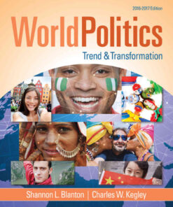 World Politics: Trend and Transformation, 2016 - 2017, 16th Edition eBook