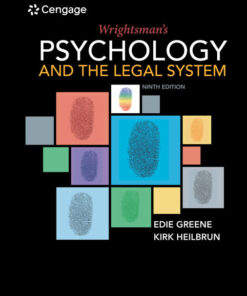 Wrightsman's Psychology and the Legal System, 9th Edition eBook