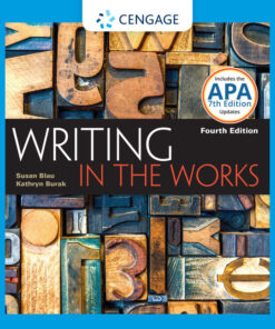 Writing in the Works with APA 7e Updates, 4th Edition eBook