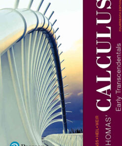 Thomas' Calculus: Early Transcendentals, 14th Edition eBook