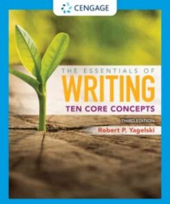 MindTap for Yagelski's Writing: Ten Core Concepts, 3rd Edition [Instant Access], 1 term: Courseware eBook