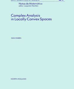 Complex Analysis in Locally Convex Spaces eBook