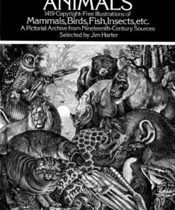 Animals: 1,419 Copyright-Free Illustrations of Mammals, Birds, Fish, Insects, etc eBook