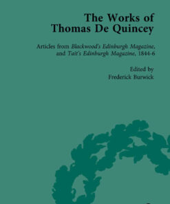 The Works of Thomas De Quincey, Part III vol 15 eBook