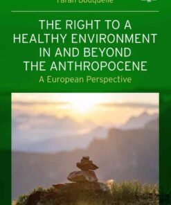 The Right to a Healthy Environment in and Beyond the Anthropocene, 1st Edition eBook