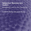 Subjective Meaning and Culture: An Assessment Through Word Associations eBook