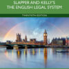 Slapper and Kelly's The English Legal System  eBook