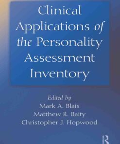 Clinical Applications of the Personality Assessment Inventory eBook