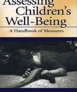 Assessing Children's Well-Being: A Handbook of Measures eBook