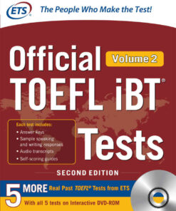 Official TOEFL iBT Tests Volume 2, Second Edition eBook