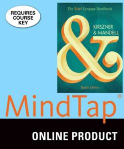 MindTap English for Kirszner/Mandell's The Brief Cengage Handbook, 8th Edition, [Instant Access], 1 term (6 months): Courseware eBook