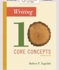 MindTap English for Yagelski's Writing: Ten Core Concepts, 2nd Edition, [Instant Access], 1 term (6 months): Courseware eBook