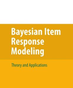 Bayesian Item Response Modeling: Theory and Applications eBook